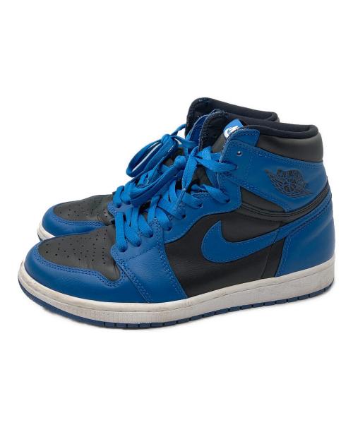 NIKE（ナイキ）NIKE (ナイキ) AIR JORDAN 1 RETRO HIGH OG ブルー×ブラック サイズ:28cmの古着・服飾アイテム
