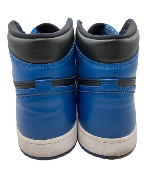 NIKE（ナイキ）NIKE (ナイキ) AIR JORDAN 1 RETRO HIGH OG ブルー×ブラック サイズ:28cmの古着・服飾アイテム