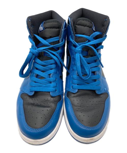 NIKE（ナイキ）NIKE (ナイキ) AIR JORDAN 1 RETRO HIGH OG ブルー×ブラック サイズ:28cmの古着・服飾アイテム