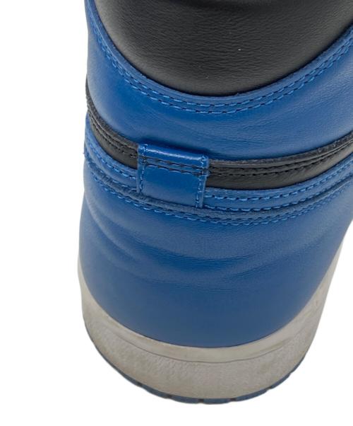 NIKE（ナイキ）NIKE (ナイキ) AIR JORDAN 1 RETRO HIGH OG ブルー×ブラック サイズ:28cmの古着・服飾アイテム
