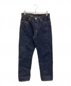 DENIMEドゥニーム）の古着「14.5oz セルビッチ デニムパンツ」｜インディゴ