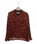 TOGA VIRILISトーガ ビリリース）の古着「Inner print shirts」｜レッド