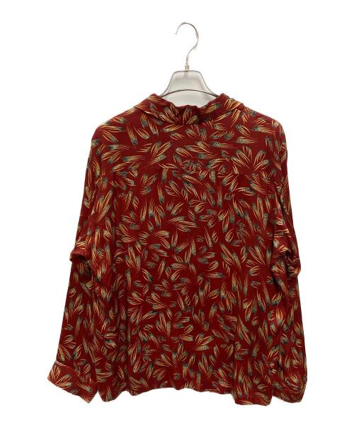 TOGA VIRILIS（トーガ ビリリース）TOGA VIRILIS (トーガ ビリリース) Inner print shirts レッド サイズ:48の古着・服飾アイテム