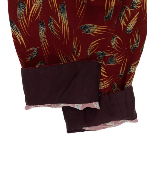 TOGA VIRILIS（トーガ ビリリース）TOGA VIRILIS (トーガ ビリリース) Inner print shirts レッド サイズ:48の古着・服飾アイテム