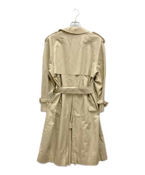 Aquascutum（アクアスキュータム）Aquascutum (アクアスキュータム) ベーシックトレンチコート ベージュ サイズ:FREEの古着・服飾アイテム