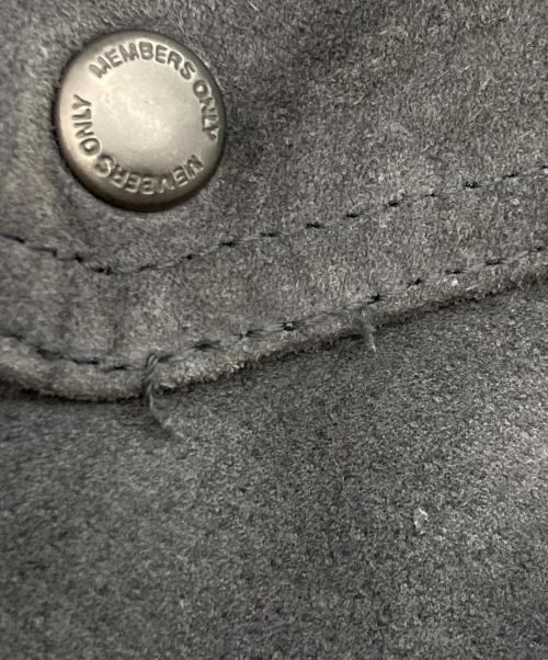 MEMBERS ONLY（メンバーズオンリー）MEMBERS ONLY (メンバーズオンリー) 【古着】スウェードブルゾン グレー サイズ:42の古着・服飾アイテム