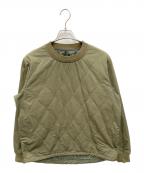 uniform experimentユニフォームエクスペリメント）の古着「QUILTING PULLOVER SMOCK」｜カーキ