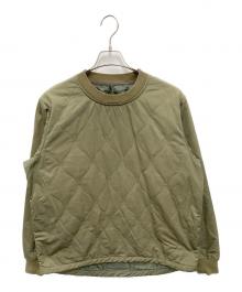 uniform experiment（ユニフォームエクスペリメント）の古着「QUILTING PULLOVER SMOCK」｜カーキ