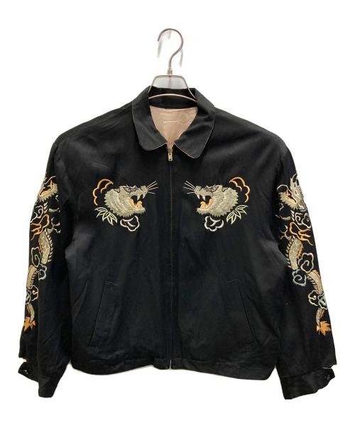 CREAM SODA（クリームソーダ）CREAM SODA (クリームソーダ) リバーシブルスカジャン ブラック サイズ:不明の古着・服飾アイテム