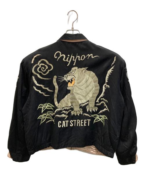 CREAM SODA（クリームソーダ）CREAM SODA (クリームソーダ) リバーシブルスカジャン ブラック サイズ:不明の古着・服飾アイテム