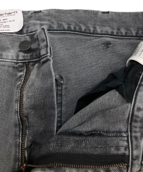 Carhartt WIP（カーハート ワークインプログレス）CARHARTT WIP (カーハート ワークインプログレス) DOUBLE KNEE PANT ブラック サイズ: 81cm (W32) 未使用品の古着・服飾アイテム