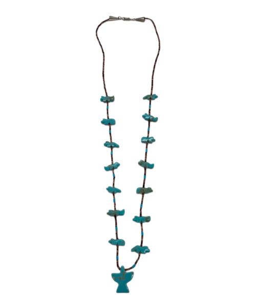 unknown（アンノーン）unknown (アンノーン) ターコイズオリーブシェルフェティッシュネックレスの古着・服飾アイテム