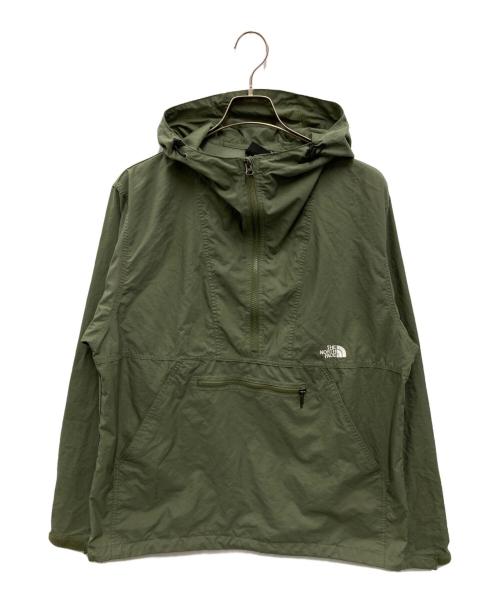 THE NORTH FACE（ザ ノース フェイス）THE NORTH FACE (ザ ノース フェイス) COMPACT ANORAK JACKET グリーン サイズ:XLの古着・服飾アイテム