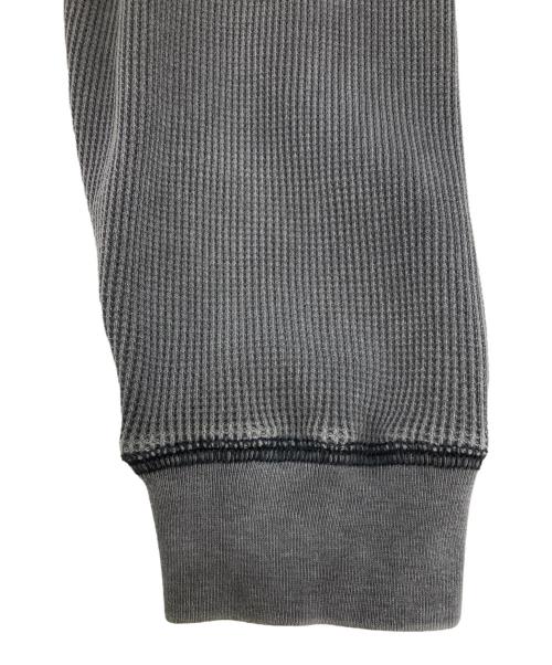 stussy（ステューシー）stussy (ステューシー) BASIC STOCK L/S THERMAL グレー サイズ:Mの古着・服飾アイテム