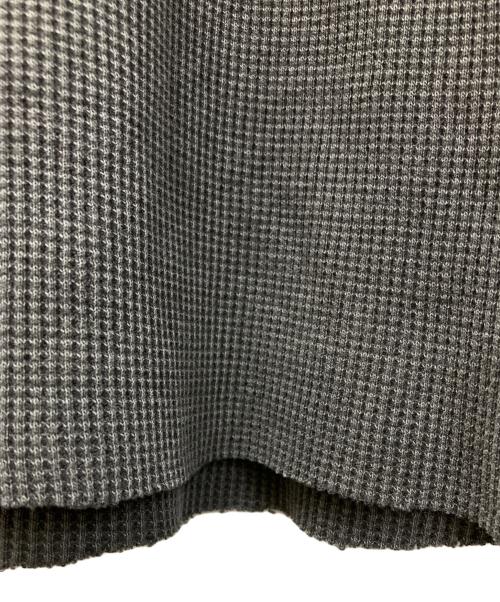 stussy（ステューシー）stussy (ステューシー) BASIC STOCK L/S THERMAL グレー サイズ:Mの古着・服飾アイテム