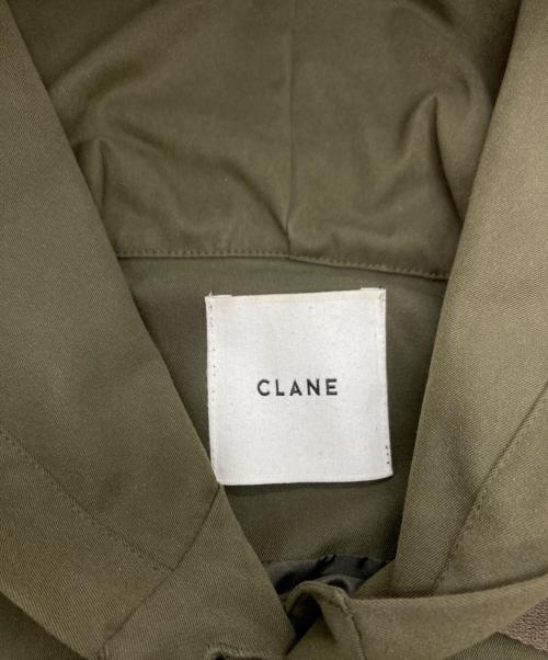 CLANE（クラネ）CLANE (クラネ) MILITARY LAYER BOA COAT グリーン×ブラウン サイズ:1の古着・服飾アイテム