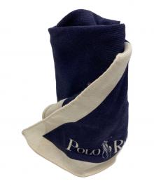 POLO RALPH LAUREN（ポロ・ラルフローレン）の古着「Diamond Logo Scarf」｜ネイビー