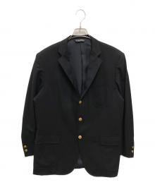 BROOKS BROTHERS（ブルックスブラザーズ）の古着「段返り3B金釦ブレザー」｜ネイビー