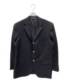 BROOKS BROTHERS（ブルックスブラザーズ）の古着「段返り3B金釦ブレザー」｜ネイビー
