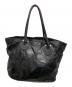 Joe McCOY（ジョーマッコイ）の古着「LEATHER TOTE BAG / PATCH WORK LONG」｜ブラック