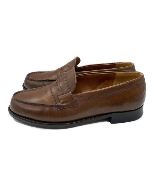 J.M.WESTON（ジェイエムウエストン）J.M.WESTON (ジェイエムウエストン) 180 SIGNATURE LOAFER ブラウン サイズ:6Eの古着・服飾アイテム
