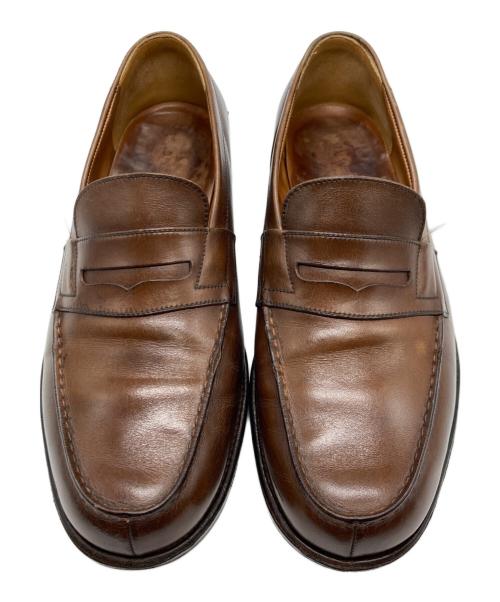 J.M.WESTON（ジェイエムウエストン）J.M.WESTON (ジェイエムウエストン) 180 SIGNATURE LOAFER ブラウン サイズ:6Eの古着・服飾アイテム