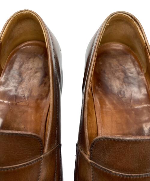 J.M.WESTON（ジェイエムウエストン）J.M.WESTON (ジェイエムウエストン) 180 SIGNATURE LOAFER ブラウン サイズ:6Eの古着・服飾アイテム