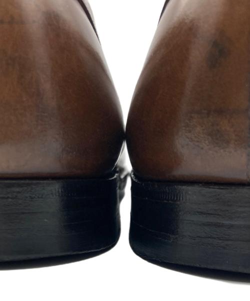 J.M.WESTON（ジェイエムウエストン）J.M.WESTON (ジェイエムウエストン) 180 SIGNATURE LOAFER ブラウン サイズ:6Eの古着・服飾アイテム
