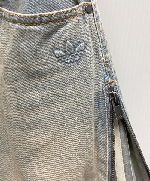 adidas（アディダス）adidas (アディダス) アディレニウム シーズン3 ジップ ウォッシュド デニム パンツ インディゴ サイズ:SIZE 71cmの古着・服飾アイテム