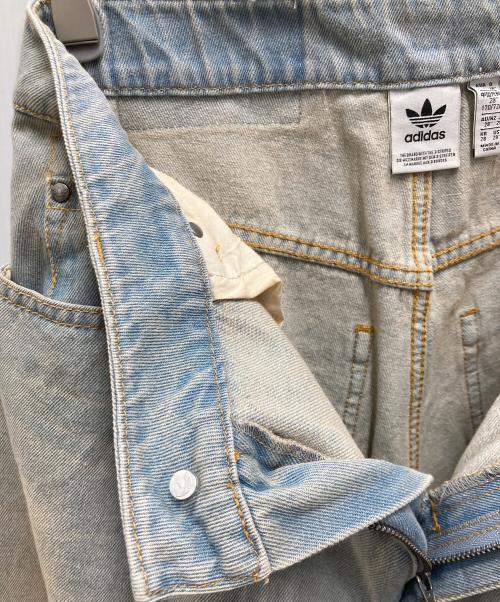 adidas（アディダス）adidas (アディダス) アディレニウム シーズン3 ジップ ウォッシュド デニム パンツ インディゴ サイズ:SIZE 71cmの古着・服飾アイテム