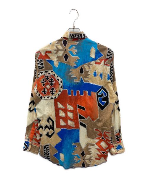 Wrangler（ラングラー）Wrangler (ラングラー) 【古着】ウエスタンシャツ マルチカラー サイズ:15 1/2-34の古着・服飾アイテム