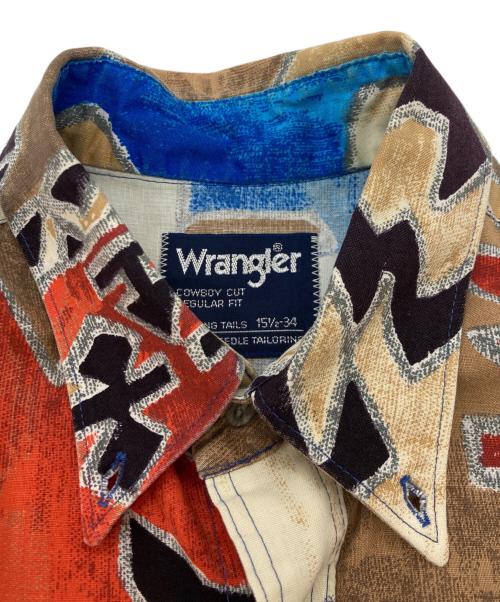 Wrangler（ラングラー）Wrangler (ラングラー) 【古着】ウエスタンシャツ マルチカラー サイズ:15 1/2-34の古着・服飾アイテム