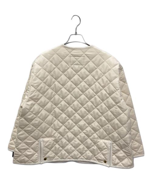 Traditional Weatherwear（トラディショナルウェザーウェア）Traditional Weatherwear (トラディショナルウェザーウェア) ARKLEY MIDDLE A-LINE JACKET ホワイト サイズ:Sの古着・服飾アイテム