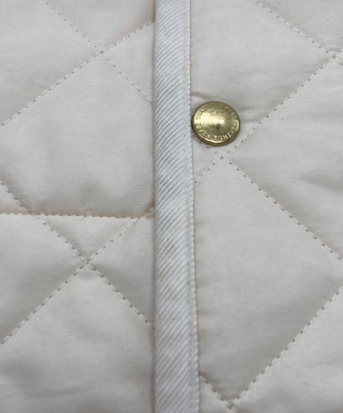 Traditional Weatherwear（トラディショナルウェザーウェア）Traditional Weatherwear (トラディショナルウェザーウェア) ARKLEY MIDDLE A-LINE JACKET ホワイト サイズ:Sの古着・服飾アイテム