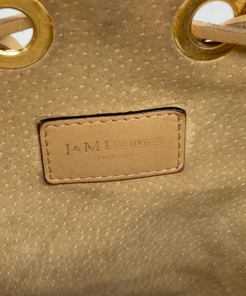 J&M DAVIDSON（ジェイ＆エム デヴィッドソン）J&M DAVIDSON (ジェイ＆エム デヴィッドソン) スウェード カーニバルバッグ ベージュの古着・服飾アイテム