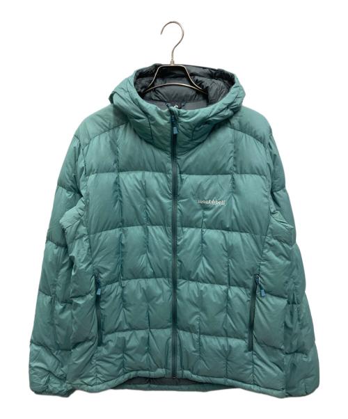 mont-bell（モンベル）mont-bell (モンベル) ネージュダウン パーカ グリーン サイズ:XLの古着・服飾アイテム