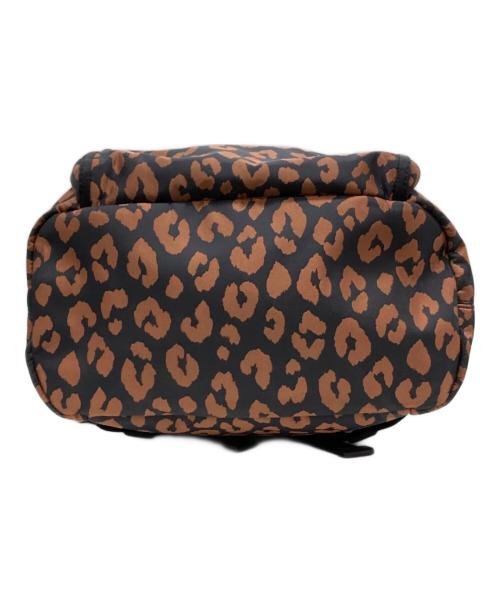 Kate Spade（ケイトスペード）Kate Spade (ケイトスペード) ザ リトルベターサム レオパード ミディアム バックパック ブラウンの古着・服飾アイテム