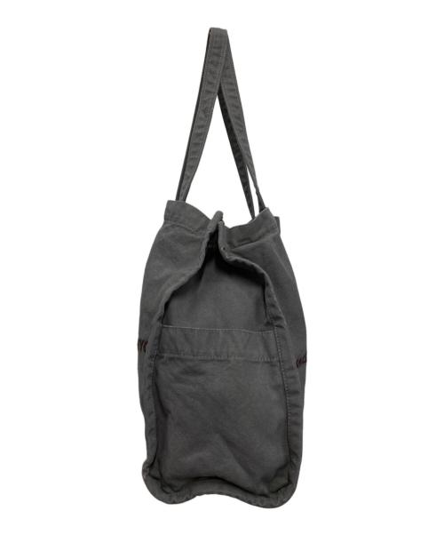 beautiful people（ビューティフルピープル）beautiful people (ビューティフルピープル) brushed logo leisure bag グレーの古着・服飾アイテム