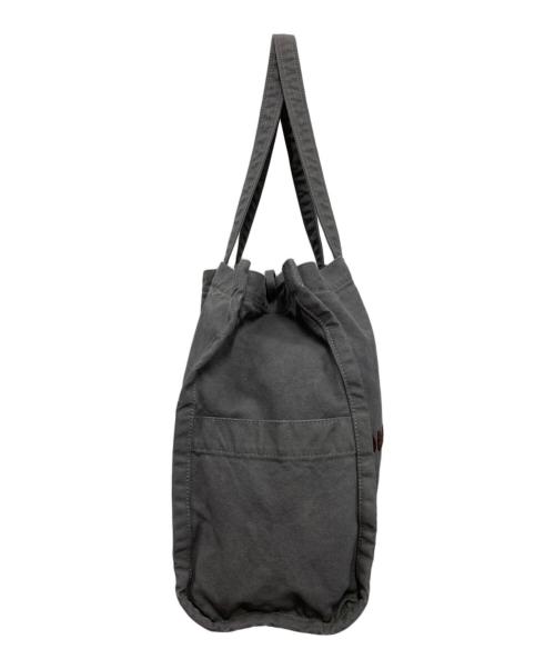 beautiful people（ビューティフルピープル）beautiful people (ビューティフルピープル) brushed logo leisure bag グレーの古着・服飾アイテム