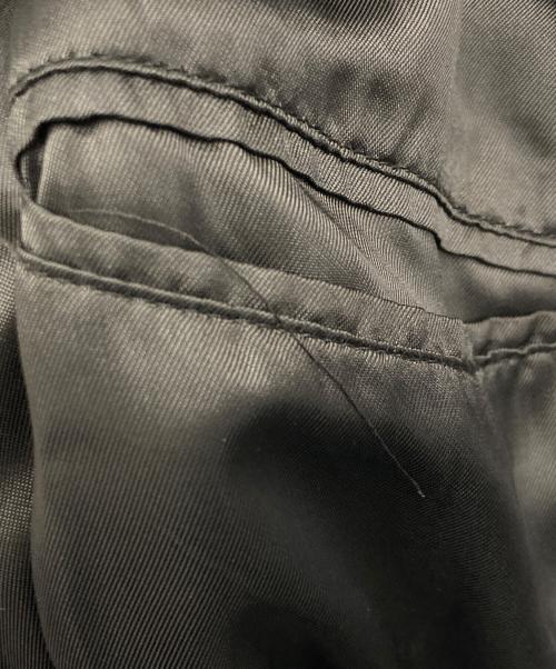 PRADA（プラダ）PRADA (プラダ) レザーテーラードジャケット ブラウン サイズ:54の古着・服飾アイテム