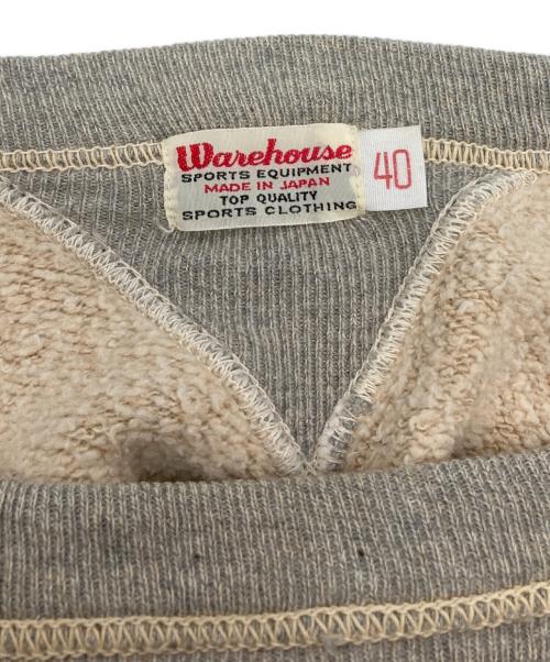 WAREHOUSE（ウエアハウス）WAREHOUSE (ウエアハウス) 両Vスウェット グレー サイズ:40の古着・服飾アイテム