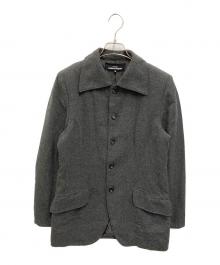 tricot COMME des GARCONS（トリココムデギャルソン）の古着「ウールステンカラーコート」｜グレー