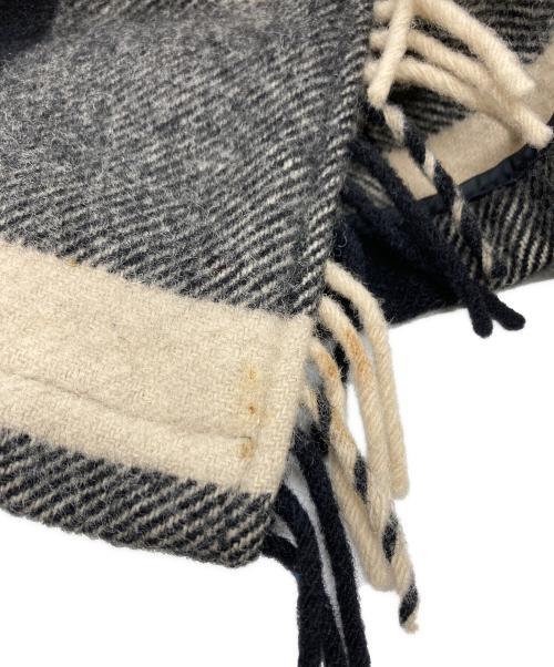 L.L.Bean（エルエルビーン）L.L.Bean (エルエルビーン) チェックコート アイボリー×ブラック サイズ:Lの古着・服飾アイテム