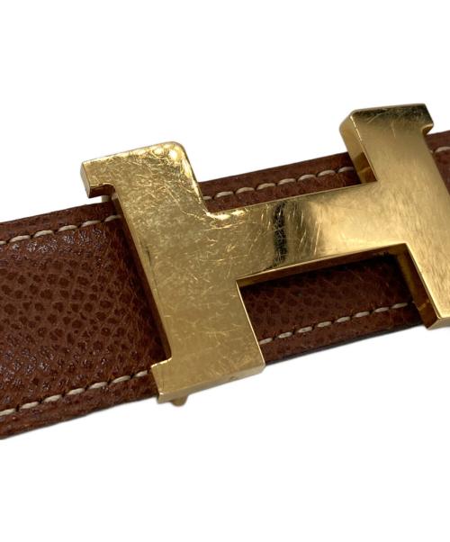 HERMES（エルメス）HERMES (エルメス) レザーベルト ブラック サイズ:70の古着・服飾アイテム
