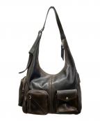 CHARLES & KEITHチャールズアンドキース）の古着「トーラーマルチポケットホーボーバッグ」｜ブラウン