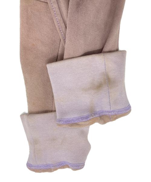 DSQUARED2（ディースクエアード）DSQUARED2 (ディースクエアード) スエードジップアップジャケット ピンク サイズ:40の古着・服飾アイテム