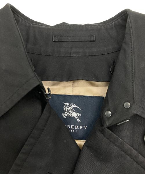 BURBERRY LONDON（バーバリーロンドン）BURBERRY LONDON (バーバリーロンドン) ノバチェックライナー付トレンチコート ブラック サイズ:記載無しの古着・服飾アイテム