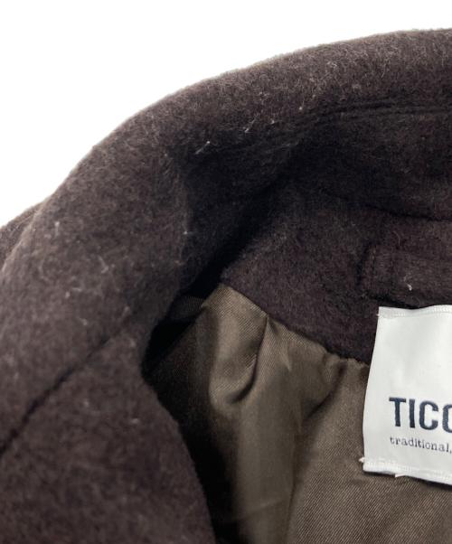 ticca（ティッカ）TICCA (ティッカ) テントコート ブラウン サイズ:FREEの古着・服飾アイテム