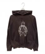 NUMBER (N)INEナンバーナイン）の古着「【古着】ジオバニーナイトパーカー」｜ブラック