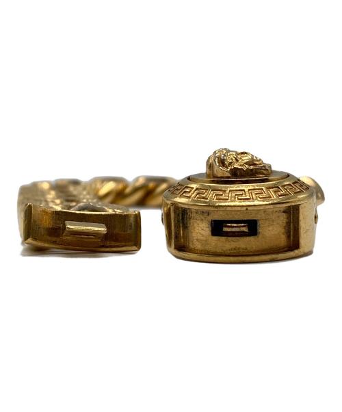 VERSACE（ヴェルサーチェ）VERSACE (ヴェルサーチェ) メドゥーサ チェーンブレスレット ゴールドの古着・服飾アイテム